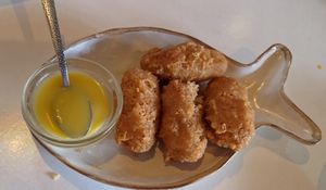Croquetas at A Raices in Gran Canaria