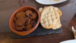 Chorizo at A Raices in Gran Canaria