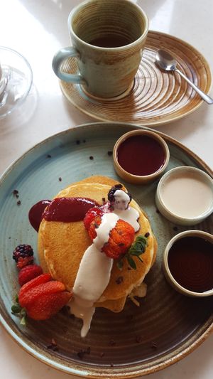 Vegan Pancakes at Honey & Dough in Nairobi