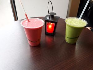 Smoothies at SMOOFEE's in Berlin