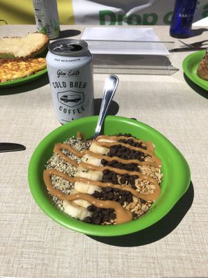 Smoothie Bowl at Foster the Plant Cafe in Potsdam