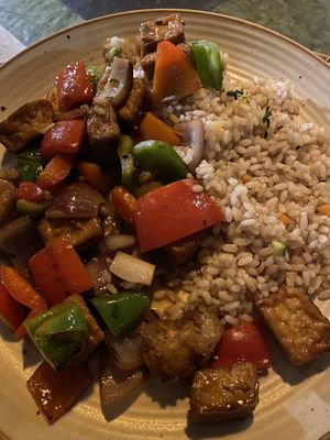 Tofu Asian Stir Fry   at Wabi Sabi in Riyadh