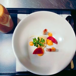 Vegan Carrot Soup at Poptail in Stein Am Rhein