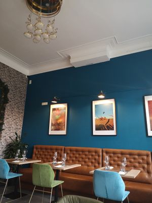 Inside at Nirvana Kitchen in Leuven