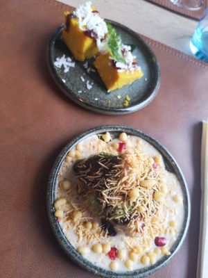 Entry vegan dish at Nirvana Kitchen in Leuven