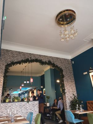 Insde at Nirvana Kitchen in Leuven