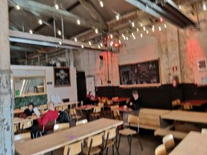 Inside at Nirvana Kitchen in Leuven