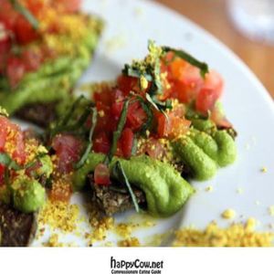 bruschetta at Better Life Cuisine in Santa Monica