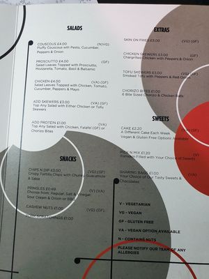 New menu at Sliced n Diced in Birmingham