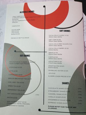 Drinks at Sliced n Diced in Birmingham