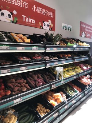 Veggies at Tains in Dusseldorf