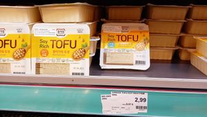 tofu at Tains in Dusseldorf