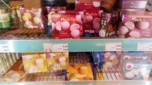 veganes mochi-eis at Tains in Dusseldorf