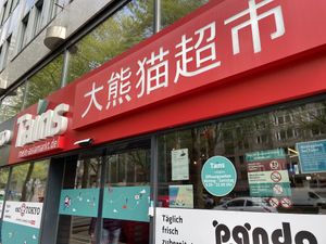 Outside  at Tains in Dusseldorf