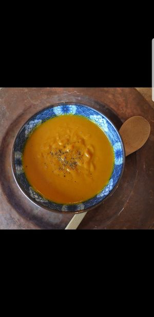 Sweet Potato Turmeric Soup. Simple, healing soup for the cold days of winter. at Provisions Natural Foods Market in Sag Harbor