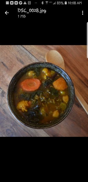 Wild Winter Stew-filling and nutritious! Made with wild rice, sweet potatoes, chickpeas. turmeric and lots of veggies! at Provisions Natural Foods Market in Sag Harbor