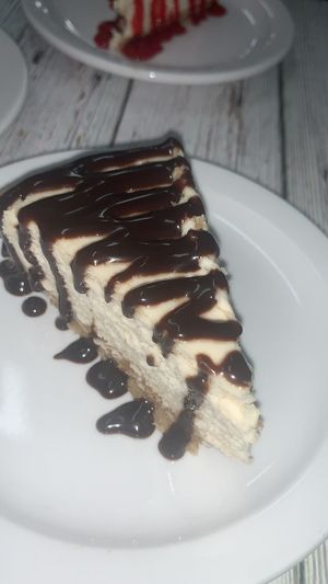 Cheesecake at Loving Hut in Charlotte