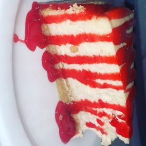 Cheesecake at Loving Hut in Charlotte