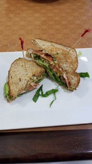 Bacun sandwich at Loving Hut in Charlotte