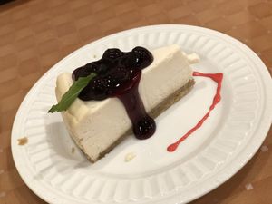 Cheesecake  at Loving Hut in Charlotte