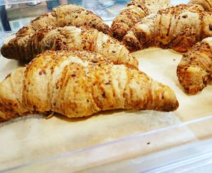 Croissants at Loving Hut in Charlotte