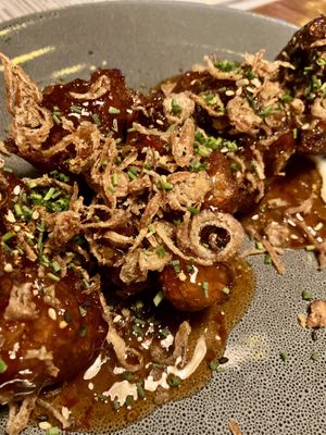 Japanese fried cauliflower (fusion menu)  at Calle Rey in Newtown