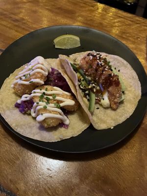 Taco Tuesday, calamari and shrimp at Calle Rey in Newtown
