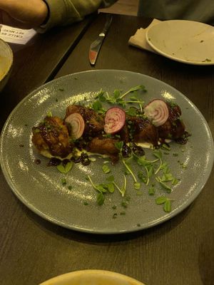 Cauliflower wings !! at Calle Rey in Newtown