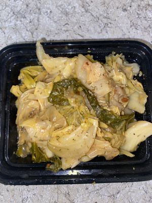 Cabbage  at Moe Vegan in Kent