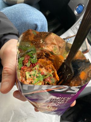 Macho Nachos at Moe Vegan in Kent