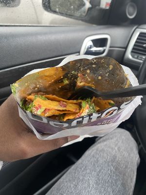 Dorito nachos  at Moe Vegan in Kent