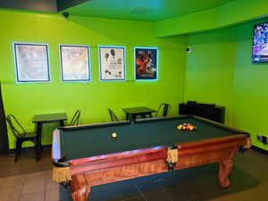 VIP lounge at Moe Vegan in Kent