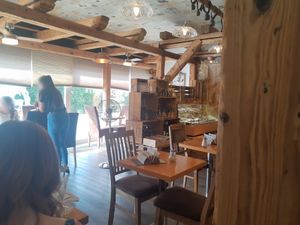 Seating at Crème Renversante in La Chaux De Fonds