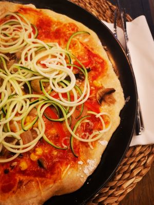 Pizza is new on they're menu at VEG in Split