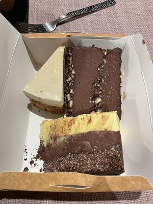 Raw cakes  at VEG in Split