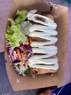 Burrito wrap  at VEG in Split