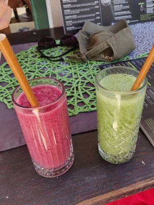 Purple Day and Green smoothies at VEG in Split