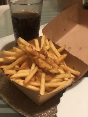 Cheese fries   at VEG in Split