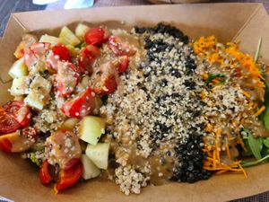 Protein bowl at VEG in Split