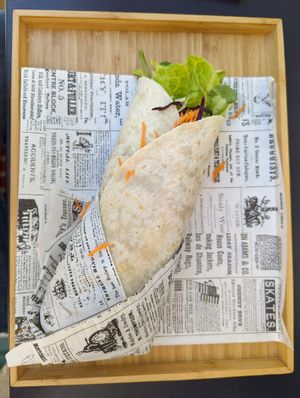 Falafel Wrap at VEG in Split