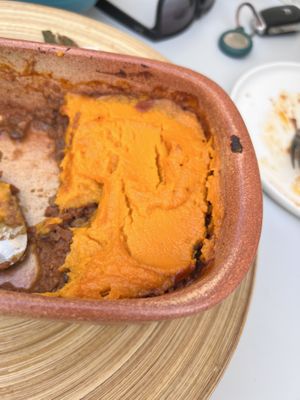 Sweet potato pie  at VEG in Split