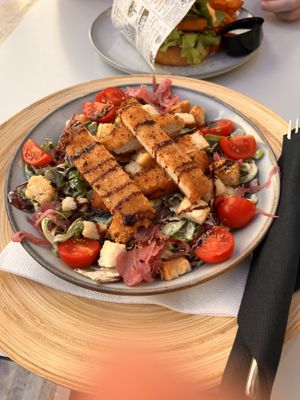 Best Caesar salad I’ve ever had   at VEG in Split