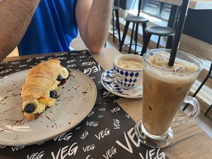 Croissant aus dem Frühstücksangebot  at VEG in Split