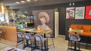 Inside at VEG in Split