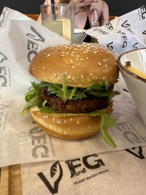 Red Adventure Burger  at VEG in Split