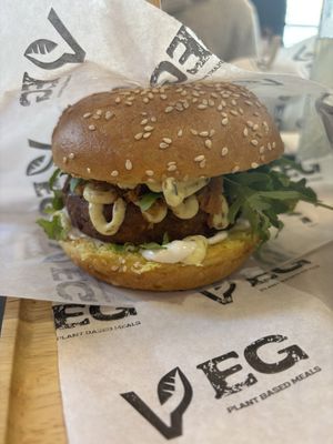 Truffel Burger  at VEG in Split