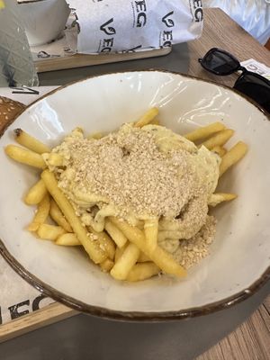 Truffel Fries  at VEG in Split