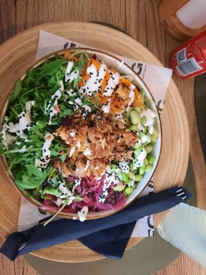 The kitchen fav bowl at VEG in Split