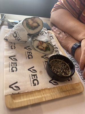 KATSU TOFU SUSHIRITTO - could be a bit more Katsu?  at VEG in Split