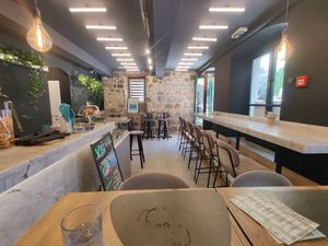 Inside at VEG in Split
